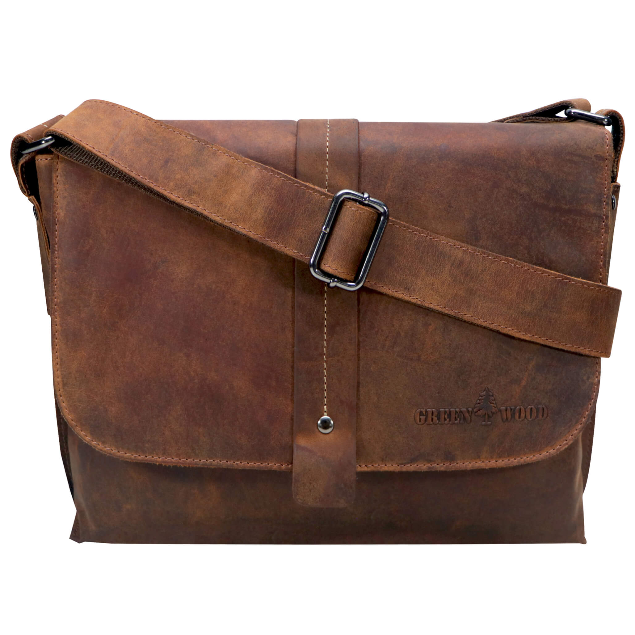 Leather Messenger Bags for Men – Greenwood