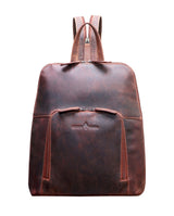 Anja Damenrucksack Leder Klein City Rucksack Mädchen Modern