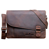 Martin Shoulder Bag Women Large Messenger Bag Men Leather Bag