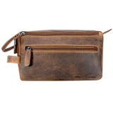 Beth Toiletry Bag Women Cosmetic Bag Leather Toiletry Bag Travel Men